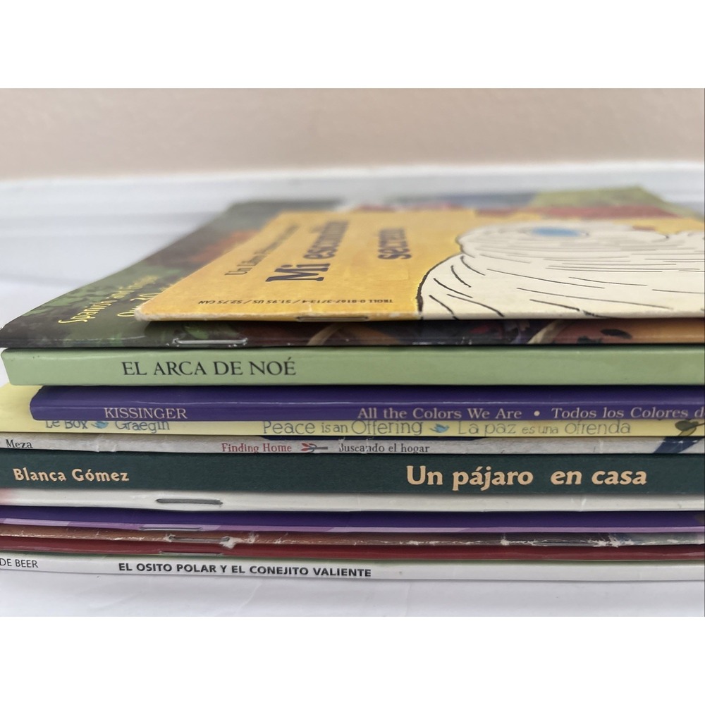 Lot of 12 Books Spanish Childrens Espanol Bilingual Picture Set Homeschool - Picture 3 of 16